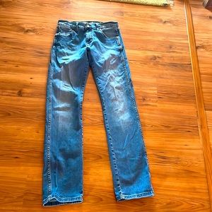 Mens wrangler retro jeans.